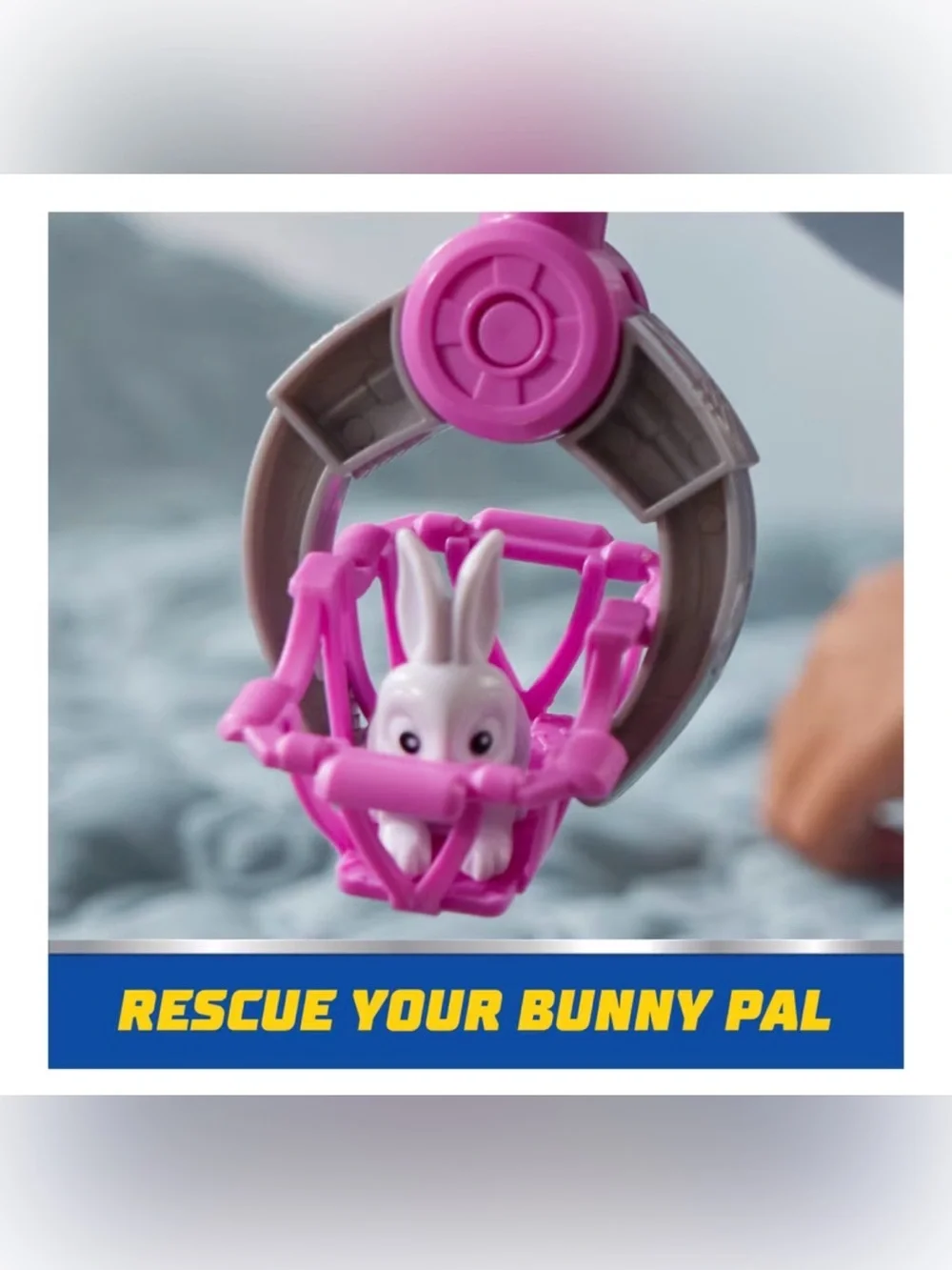 Paw Patrol Skye Pink and Purple Rescue Plane with Figure & Bunny